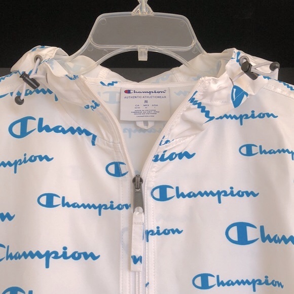NEW Champion Solid Script Packable Jacket - Picture 2 of 13